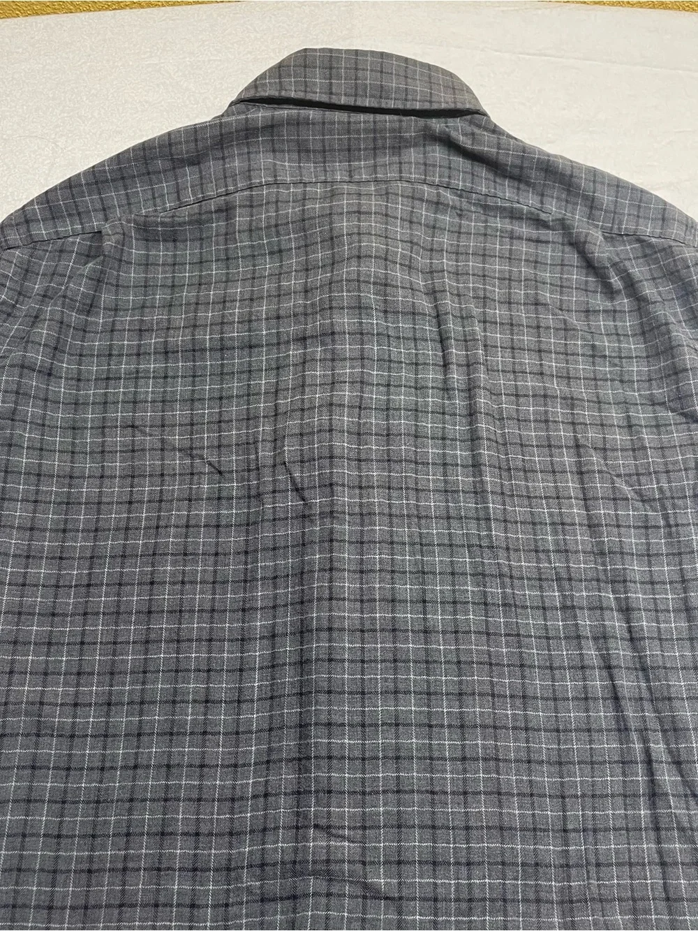 Polo by Ralph Lauren Men's Slate Gray Plaid Button-Down Shirt